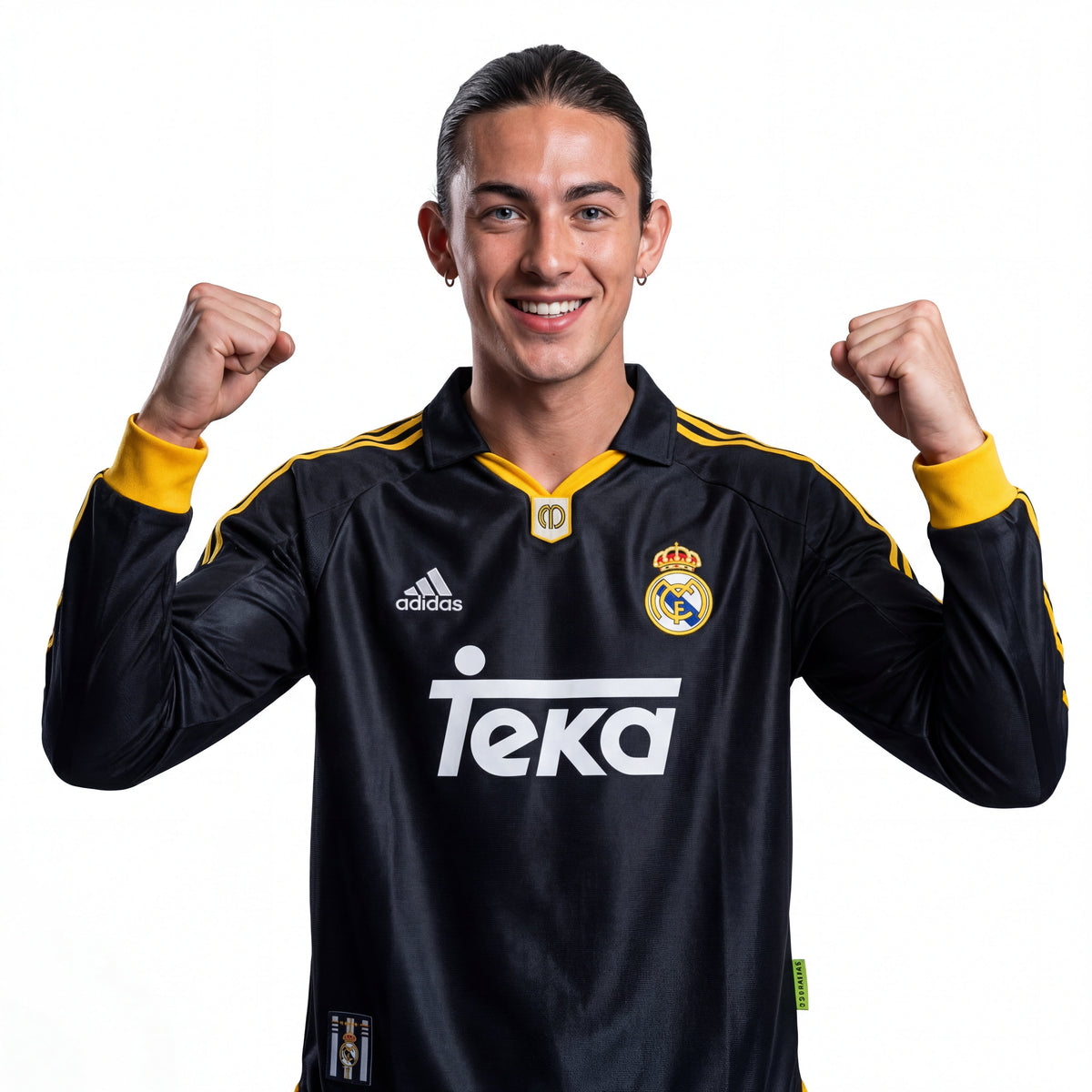 Jersey Real Madrid 99/00 Long Sleeve - Away Retro