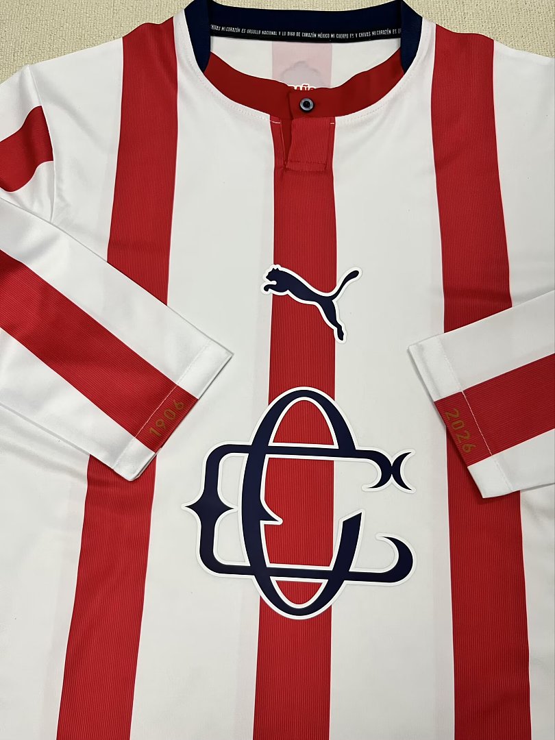 Chivas Guadalajara 120th Anniversary Long Sleeve 2026/27