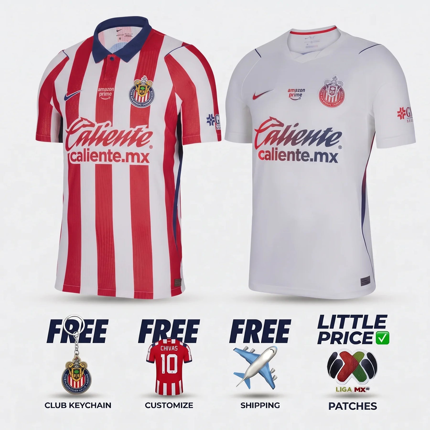 COMBO Chivas Guadalajara Home and Away Fan 2026/27
