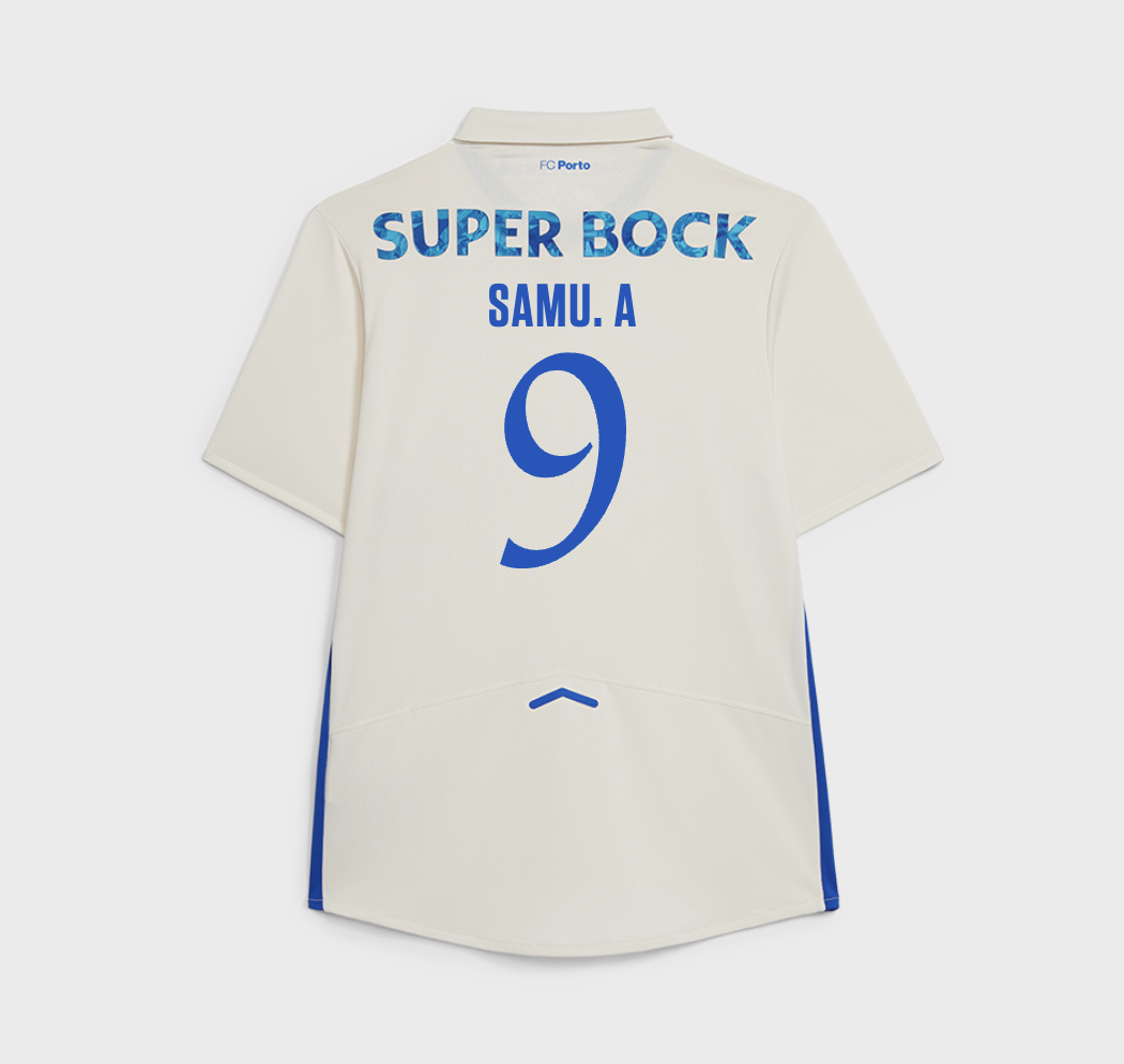 Jersey Porto 25/26 Third #9 Samu. A